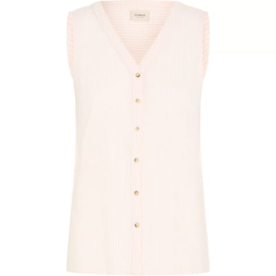 Mouwloze blouse voor dames fransa FRBonnie 2