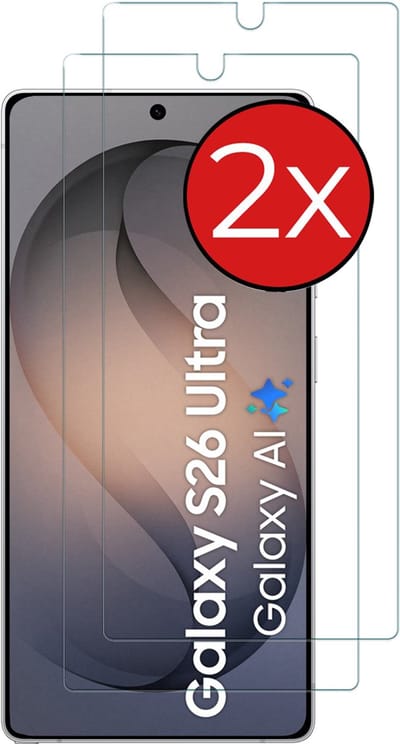 Screenprotectors geschikt voor Samsung Galaxy S26 Ultra - Arara gehard glas Tempered Glass - 2 Stuks