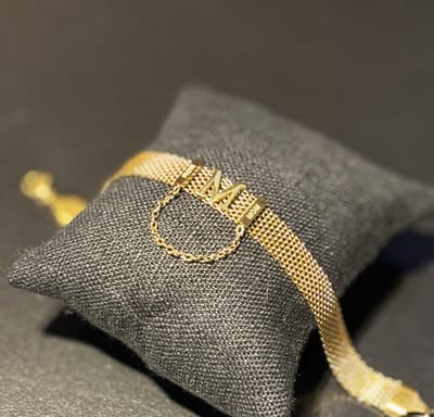 Goudkleurige No-Fade Waterproof Armband - Het Perfecte Moederdag Cadeau - 316L RVS