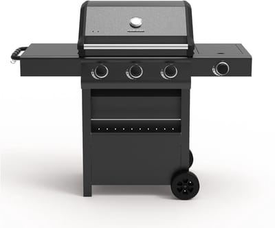 CREATE - Gasbarbecue met zijbrander en bijzettafel - BBQ GAS BURNER PRO