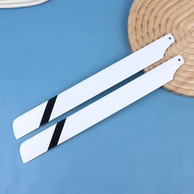 Conçu Pour Hélicoptère RC Série 450 Pièces de Rechange Pales de Rotor Principal Fibre de Verre Carbone Accessoires d'Hélices d'Hélicoptère RC DIY 1 Paire