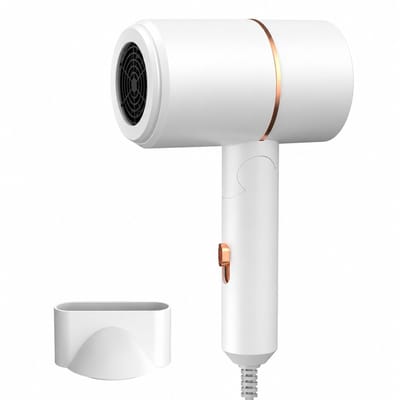 Opvouwbare haardroger - 800 W - 2 warmtestanden - inklapbaar handvat - enkel blaasmondstuk