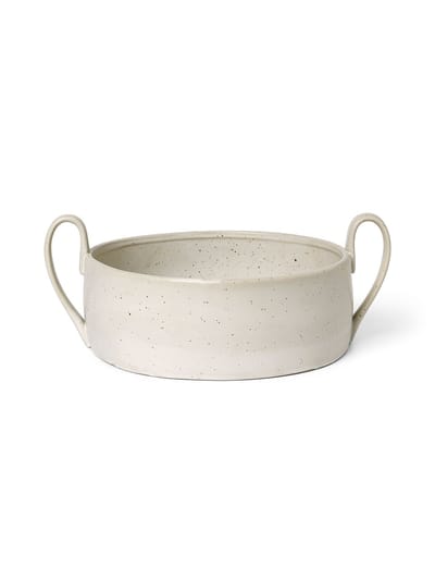 Ferm Living Flow Centrepiece schaal - gebroken wit gespikkeld