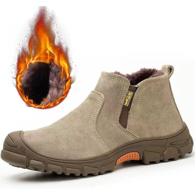 Chaussures d'assurance-travail Chaussures simples pour hommes Chaussures de protection Chaussures de sécurité anti-écrasement en acier Baotou 46