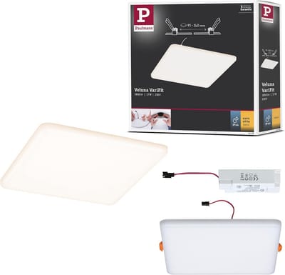 Vierkant LED Inbouwpaneel 185x185 mm IP44 voor Plafondmontage