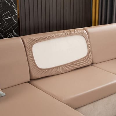 Nieuw Product PU Leer Sofa Kussenhoes Effen Kleur Sofa Hoes Vier Seizoenen Waterdichte Sofa Slipcovers Stoel Bank Hoes Length 135-165cm