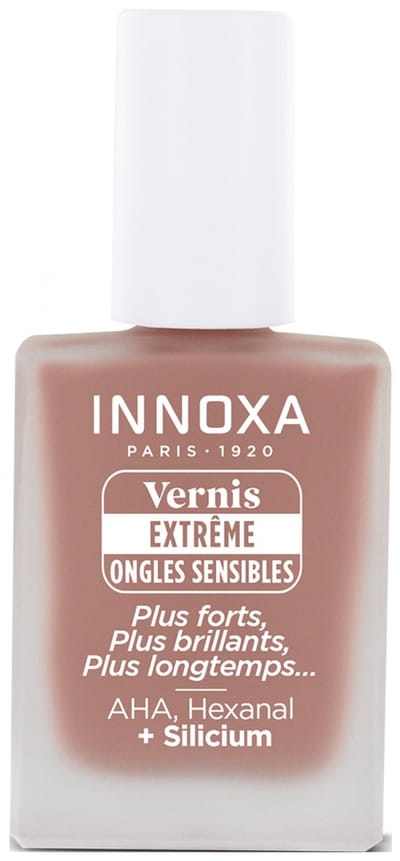 Innoxa Vernis Extrême voor Gevoelige Nagels 14 ml (Kleur : Bruin)