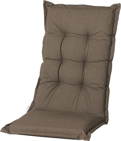 Madison - Kussen Hoog Outdoor Oxford Taupe - 123x50 - Bruin