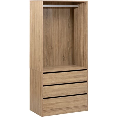 Eazy Living Kledingkast Julot Hout