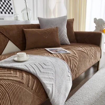 Nieuwe Dikker Jacquard Bankhoezen Antislip Sofa Mat Herfst Winter Bank Kussenovertrekken voor Woonkamer Effen Kleur Zachte bank Kussen 70x120cm 1pcs