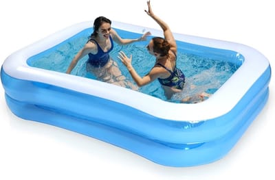 Zwembad Tuin Opblaasbaar 245x150x43 cm - Opzetzwembad - Pool
