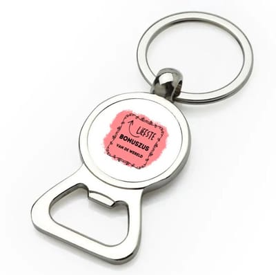 Akyol - liefste bonuszus van de wereld flesopener - Zus - de liefste bonuszus - verjaardag - cadeautje voor zus - zus artikelen met opdruk - kado - geschenk - 9 bij 3 cm