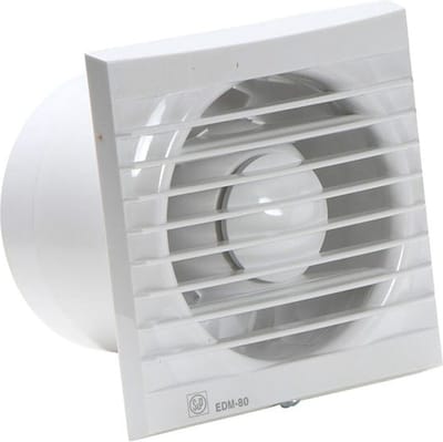 Soler & Palau EDM-80NZ Toilet-/doucheventilator 122x122mm - inbouw - 9W - 33dB - Wit