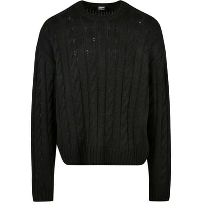 Urban Classics - Boxy Sweater/trui - 3XL - Zwart