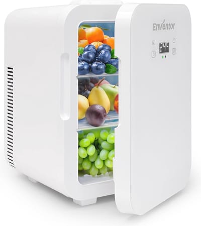 Draagbare Minikoelkast 10L - Koeler en Warmer met LCD-Temperatuurdisplay voor Auto en Reizen