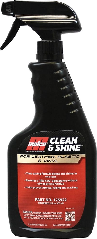 MALCO Clean & Shine™ – Auto Glansspray & Snelreiniger – Voor Lak, Kunststof & Chroom – 650 ml.