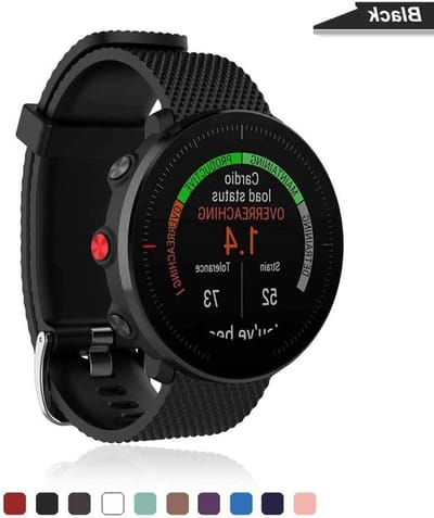 Vervangende Siliconen Horlogeband voor Vantage M Smartwatch, Geschikt voor Fitness, Sport en Activiteiten, Comfortabele en Duurzame Polsband