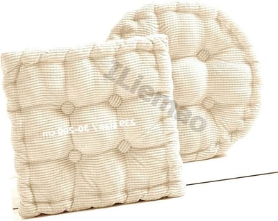 Zitkussen - Bankkussen Tuinkussen - Comfortabel Zitten - Extra Dik - 55x115 cm - Beige