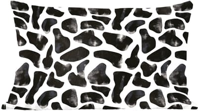 Sierkussens - Kussentjes Woonkamer - 60x40 cm - Dierenpatroon - Vlekken - Zwart - Wit