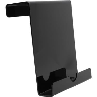 Support de tablette pour tapis de course Support de lecture pour vélo d'appartement Support de livre en acrylique Installation facile pour l'exercice en salle de sport black