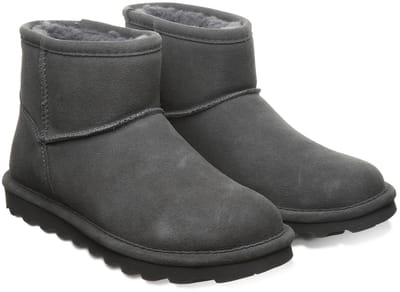 BEARPAW Alyssa dames winter enkellaars lamsvacht laars 2130W Gadget Grijs