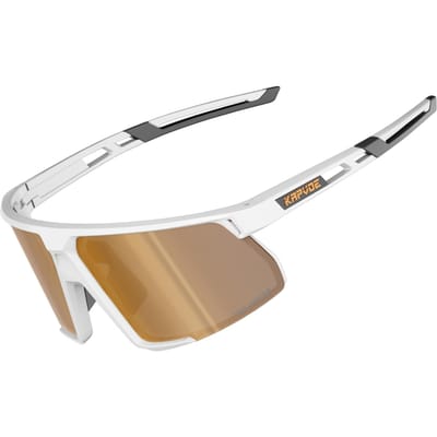 Kapvoe UV400 Fietszonnebril voor Mannen MTB Sport Fietsbril Buiten Rijden Fietsbril met Anti-Reflectie Polarized lens
