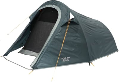 Vango Soul 300 - Trekkerstent - Tunnelontwerp - Waterdicht 3000 mm - Geschikt voor 2 Personen - Deep Blue