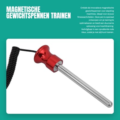 Dailygoods- Gewichtpen Hoogwaardige Aluminium Legering - Gewicht Spider - Activiteit Tracker - Krachttraining Accessoires - Verstelbare Lengte - Duurzaam Ontwerp - Gewichtspen