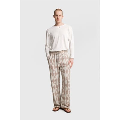 Heren Katoenen Trui Wijdpantalon