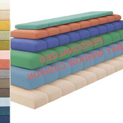 Zitkussen Bay Window - Kussen Bank - Buiten Ontspannen - Teddy Fleece - 170x55cm - Lichtgrijs