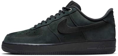 Nike Air Force 1 Low Triple Black Nubuck Heren Sneakers CJ9179-001 44.5