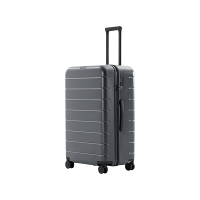 Xiaomi Luggage Classic Pro Reiskoffer 28 inch – Duurzame Polycarbonaat Harde Koffer met TSA-slot, 360° Spinner Wielen en Telescopische Trekstang – Grijs