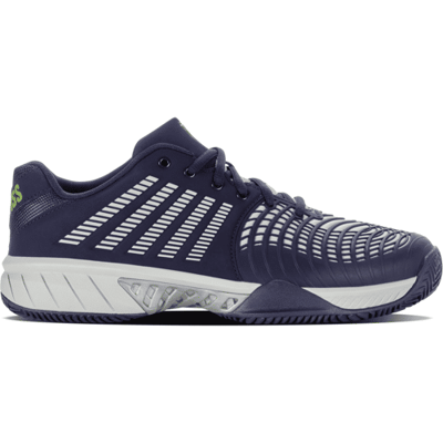 K-SWISS Tennisschoenen Express Light 3 Clay Peacoat/gray Violet/lime Green Mens 41.5
