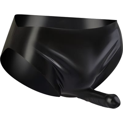 Rimba - Latex Herenslip Met Penis Sleeve L