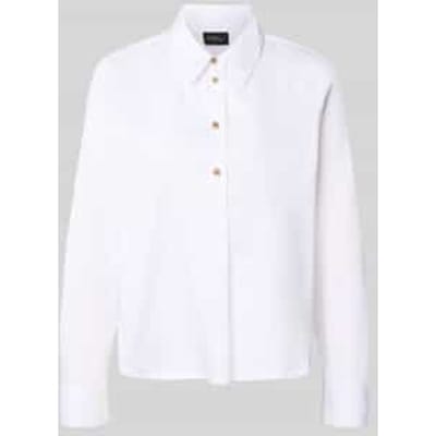 Regular fit Blouse met lange mouwen van Katoenmix