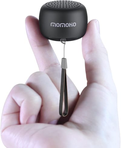 Draagbare Luidspreker - Mini Bluetooth Speaker - Muziek Onderweg - Ingebouwde Microfoon - Compact Formaat - Zwart