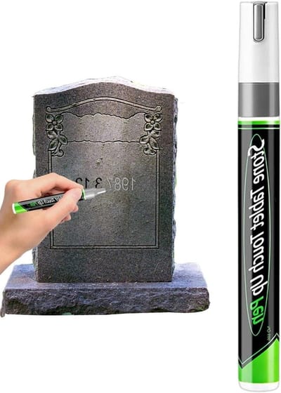 Verfmarkeerstift - Permanente Stift - Tekst Aanbrengen - Waterdicht UV-bestendig - 3mm Punt - Zilver