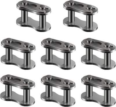 8 Stuks Heavy Duty Master Link voor O-Ring Ketting, Geschikt voor Motoren en Dirt Bikes, Duurzame Verbinding voor Pit Bikes