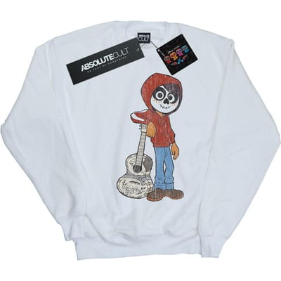 Disney Jongens Coco Miguel Met Gitaar Sweatshirt (Wit)