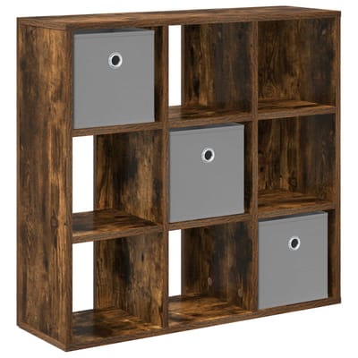 vidaXL - Dressoir - Rook - Eiken - 73,5 - x - 24 - x - 69,5 - cm