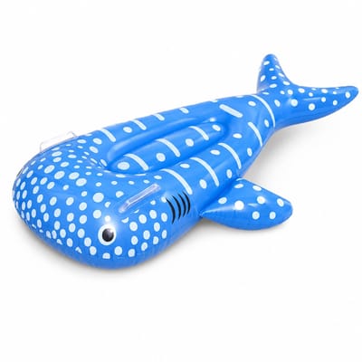 Zwembadfloat - Opblaasbare Zwemplank Kinderen - Blauwe Walvis Waterfloat - PVC Float Voor Zwembad Strand en Vakantie