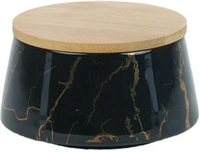 BRICARD VOORRAADKOM ZWART 5 + BAMBOO DEKSEL