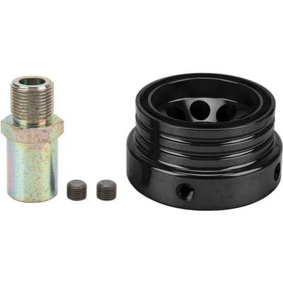 Professionele Oliefilterplaat Olie Sandwich Plaat Adapter Auto Accessoire voor GT86 2017+(Zwart )