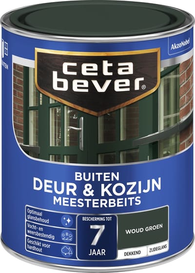 Cetabever Meesterbeits Deur en Kozijn Dekkend Zijdeglans - Woudgroen