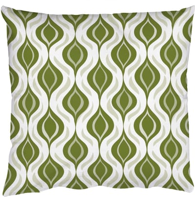 Sierkussens - Kussentjes Woonkamer - 50x50 cm - Patroon - Retro - Groen