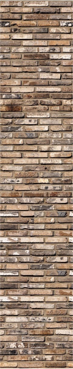 Voorgelijmd vliesbehang - NEW YORK BRICKS - 1 rol van 300x60cm