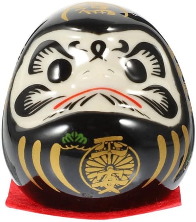 Dharma Eieren Japanse Kimono Ochoko Daruma Japanse Mascotte Figuren Auto Ornament Sosaku Porselein Japanse Daruma Pop Verzamelfiguren Daruma Figuren Daruma Figuren
