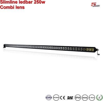 Extreme Slimline single-row ledbar 50inch 250w 24.900 lumen