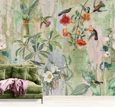 INGK - Amazonia Green - Behang