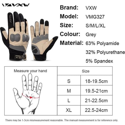 VXW Motorhandschoenen Beschermer PVC Schaal Waterafstotend Touchscreen Antislip Volle Vinger Moto Racing Motocross Handschoenen voor Vrouwen XL